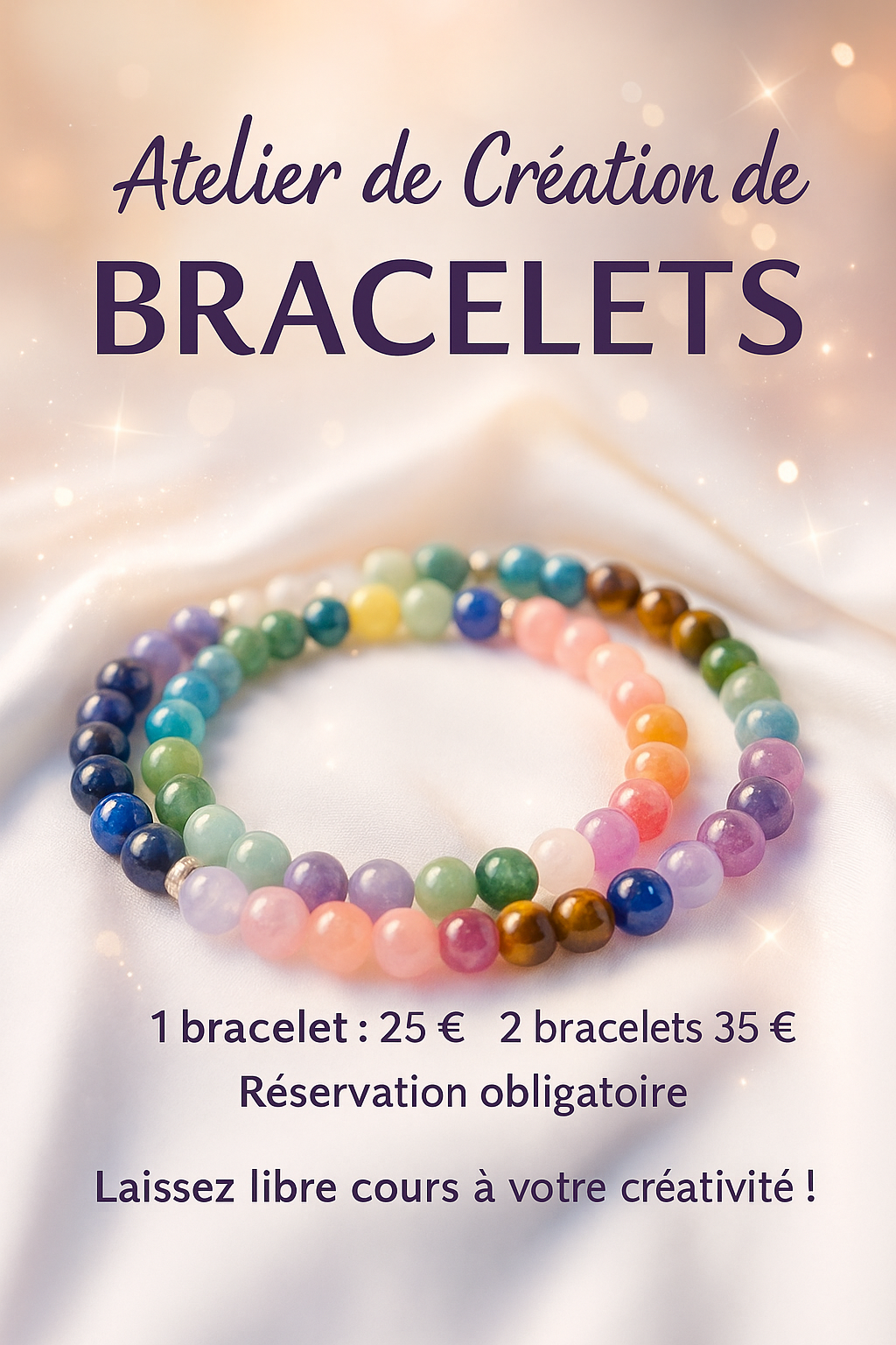 Atelier Création de Bracelet Vibratoire