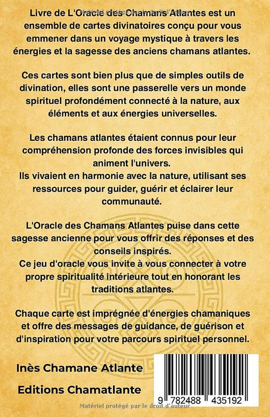 Livre de L’Oracle des Chamans Atlantes Broché