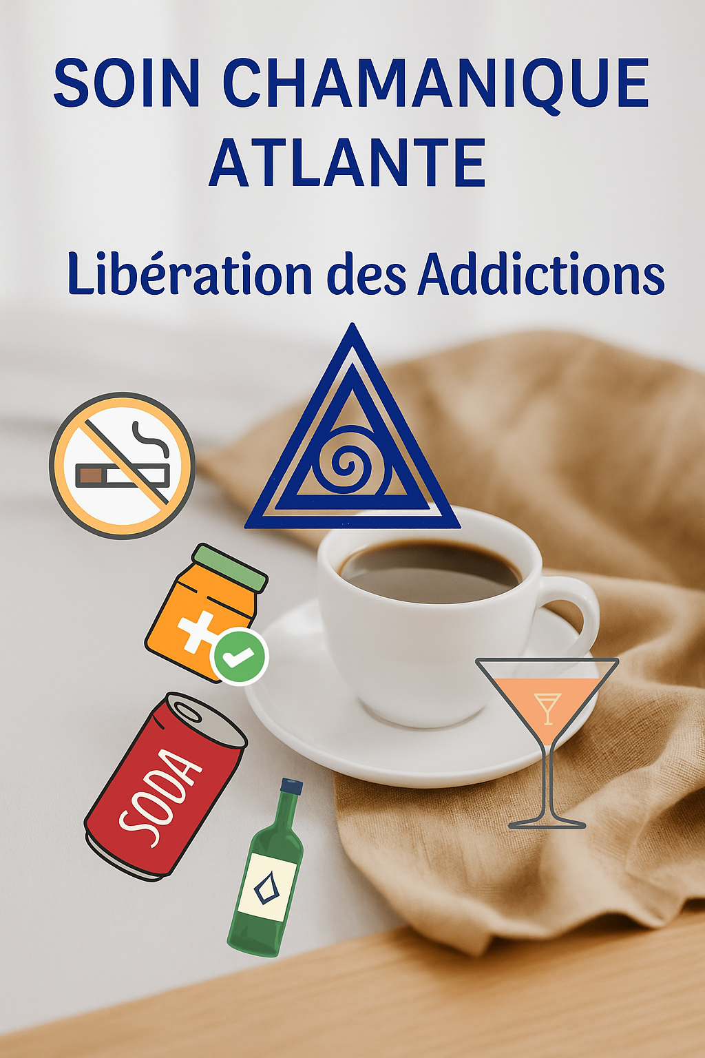 Soin Chamanique Atlante Libération des Addictions