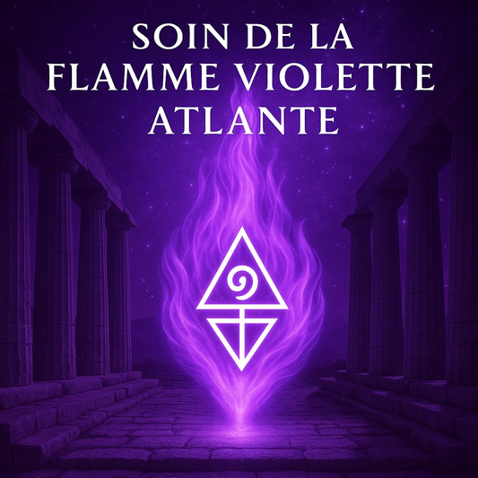 Soin Vibratoire Atlante Flamme Violette